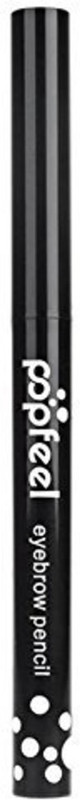 popfeel Eyebrow Pencil Automatically Rotating Makeup Eyebrow Pencil Long-lasting Waterproof NO Blooming #05(Black)