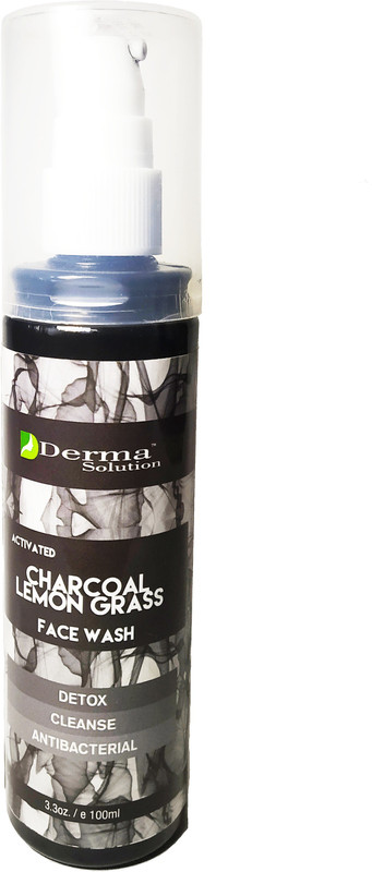 derma solution Activated Charcoal Lemon Grass  Face Wash(100 ml)