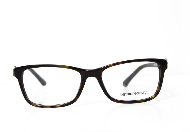 Emporio Armani Full Rim Rectangle Frame(52 mm)