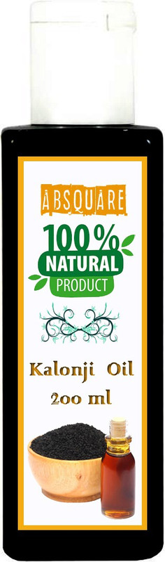 absquare Natural Kalonji Hair OIl 200 ml ( Black Seed Hair Oil ) hair oil Hair Oil(200 ml)
