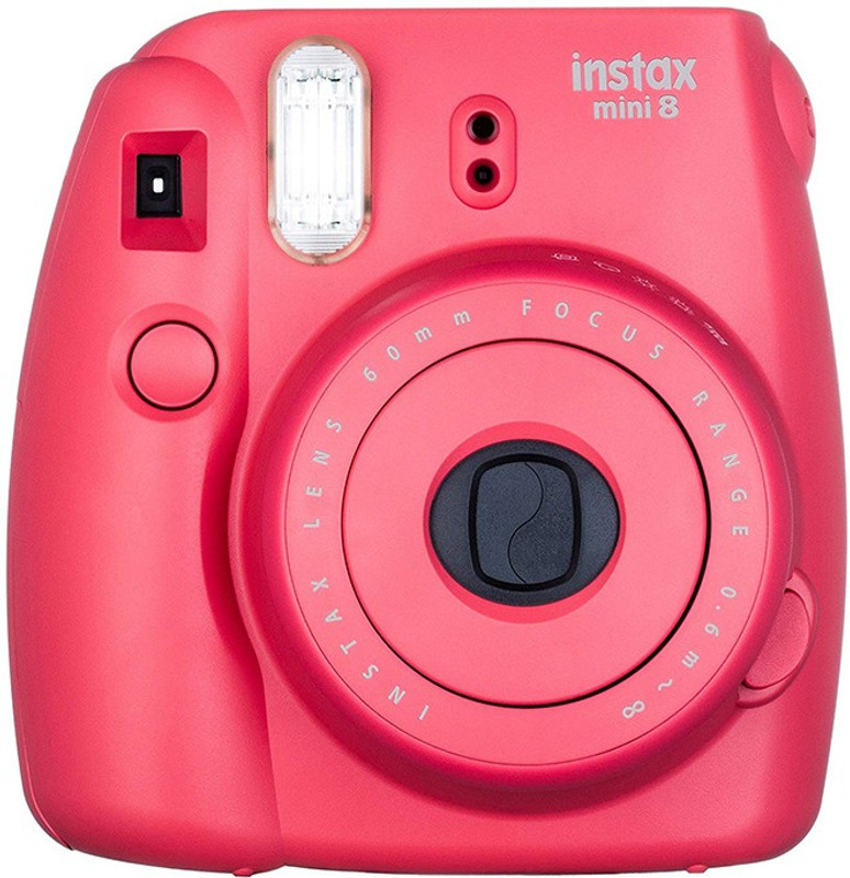 Fujifilm instax Mini 8 Raspberry ( with 10x2 film) Instant Camera(Red)
