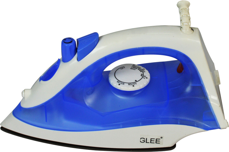 glee GLSI-022 1200 Steam Iron(WHITE AND LIGHT GREEN)