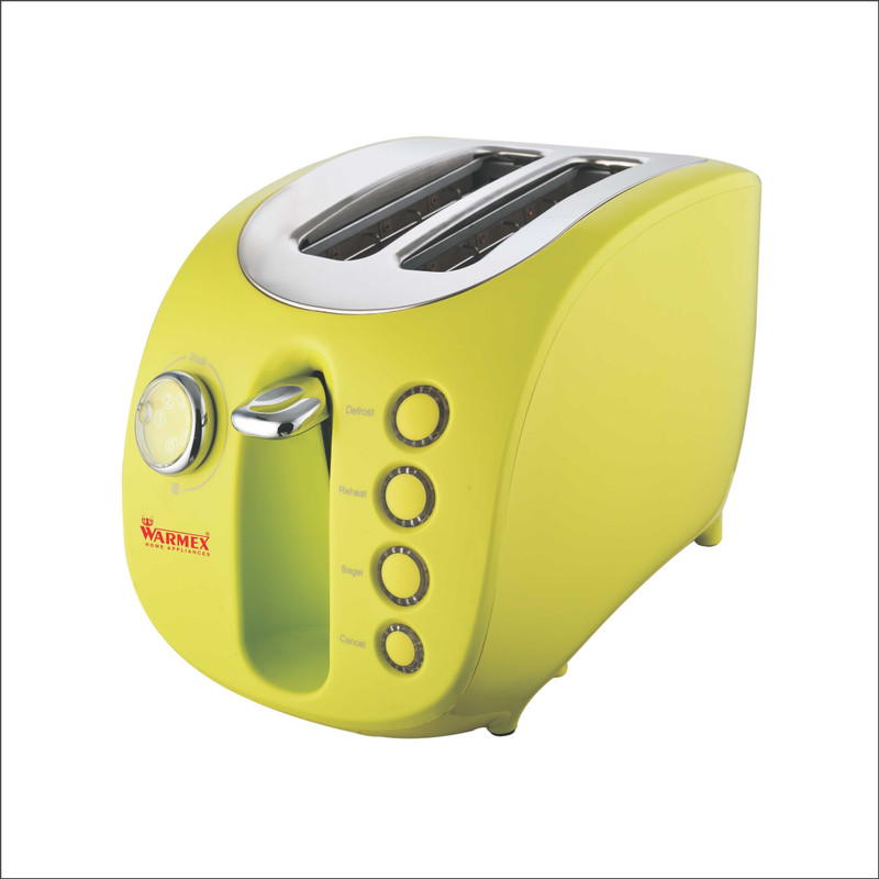 Warmex APT - 09 Toaster (Green) 800 W Pop Up Toaster(Green)