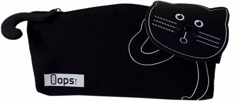 shophills BLACK CAT Pouch(Black)