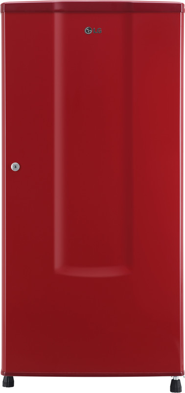 LG 185 L Direct Cool Single Door 3 Star Refrigerator(Peppy Red, GL-B181RPRW)