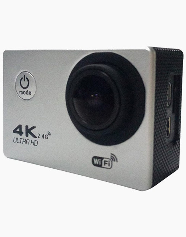 OWO F60R 4K WiFi Waterproof with Remote Control Sports and Adventure Camera Sports and Action Camera(Silver, 16 MP)
