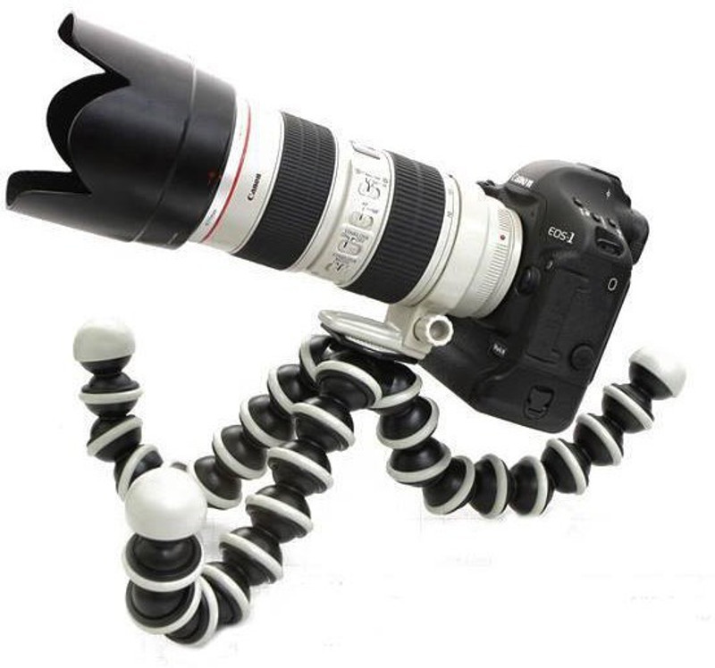 yumato Gorilla Tripod Stand or Mobile Phones and Camera's Tripod(Multicolor, Supports Up to 2000)