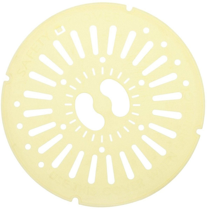 KHC spin cap universal 10.2 inch Washing Machine Net (Pack of 1) (Yellow) Washing Machine Net(Pack of 1)