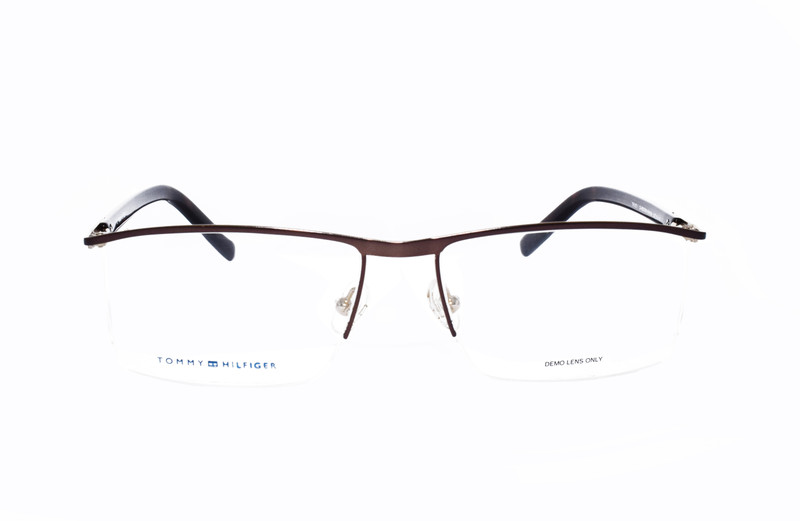 Tommy Hilfiger Half Rim Rectangle Frame(53 mm)