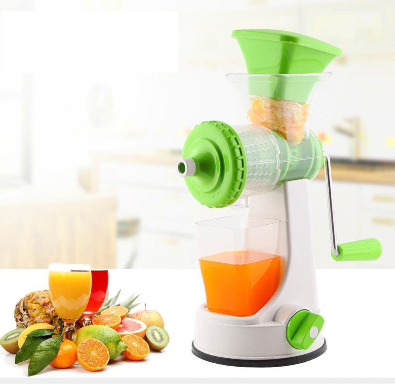 juice maker Plastic Hand Juicer(Green Pack of 1)