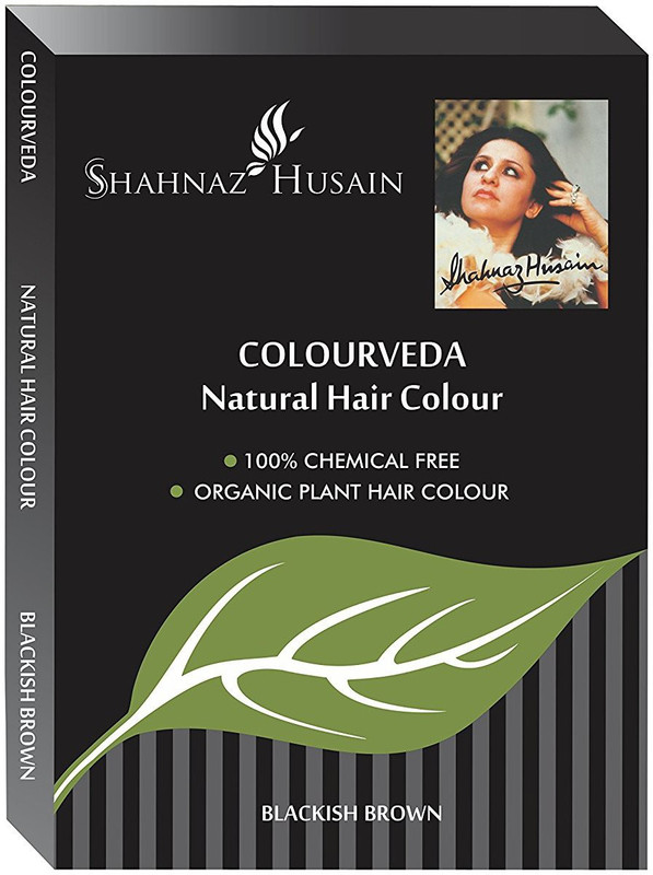 shahnaz Colourveda Natural Hair Colour Blackish Brown 100% Chemical Free Organic Plant Hair Colour(100 g)