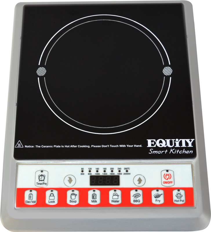 Equity EQIC 010 Induction Cooktop(Black, Touch Panel)