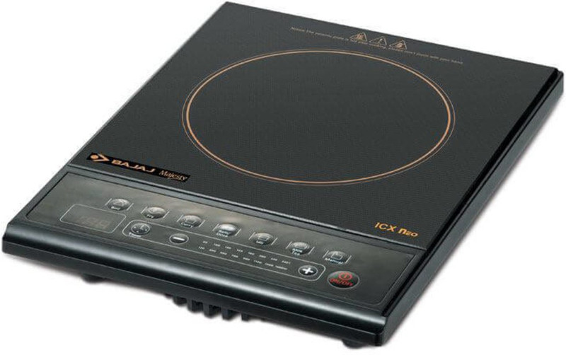Bajaj ICX Neo Induction Cooktop(Black, Push Button)
