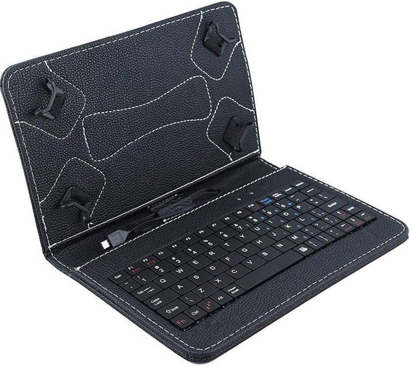 capital gadgets 8 INCH Wired USB Tablet Keyboard(Black)