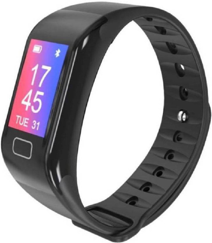 cos theta â?¢ Smart band(Black Strap, Size : free)