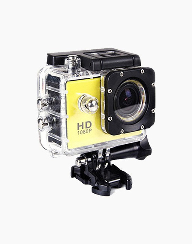 OWO G22 1080 HD Waterproof Yellow Digital Sports and Adventure Camera Sports and Action Camera(Yellow, 12 MP)