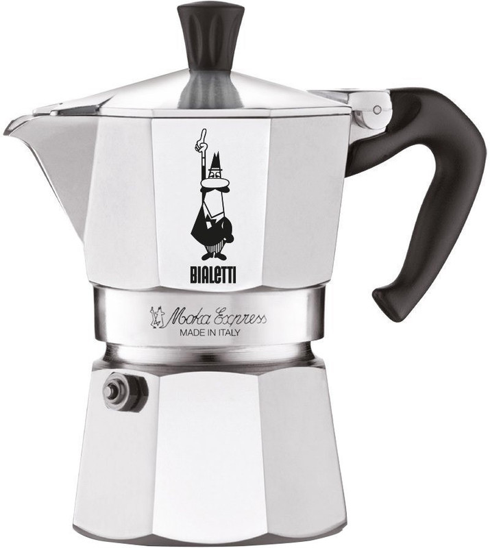 Bialetti 6799 3 Cups Coffee Maker(Silver)