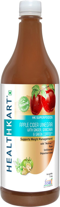 Healthkart Apple Cider Vinegar for Weight Management with Ginger, Garcinia, Green Coffee Vinegar(1 kg) Healthkart Apple Cider Vinegar for Weight Management with Ginger, Garcinia, Green Coffee Vinegar(1 kg)
