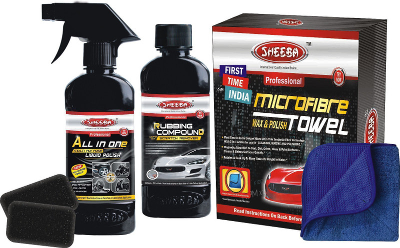 Sheeba Liquid Car Polish for Dashboard, Exterior(400 g) Sheeba Liquid Car Polish for Dashboard, Exterior(400 g)