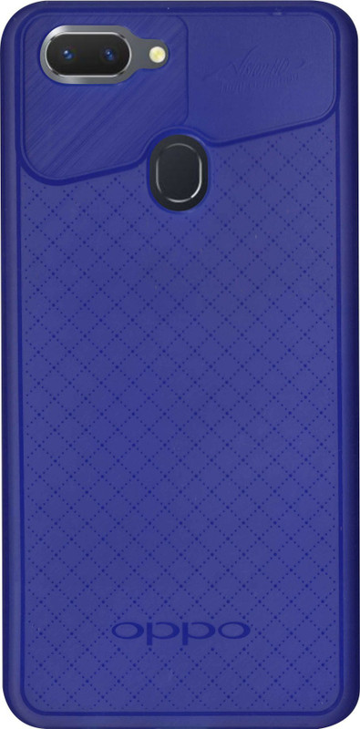 sales express Back Cover for Oppo A5 Vision Hd Back Cover (Lite Blue)(Blue, Shock Proof, Silicon)