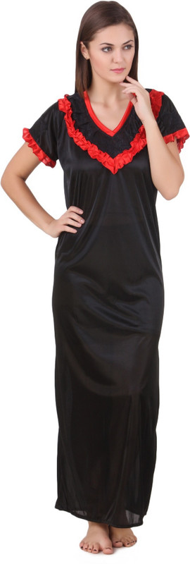 Freely Women Nighty(Black)