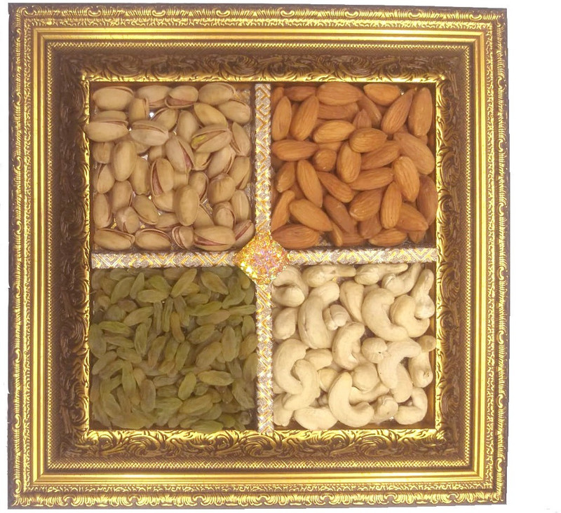 Bellanuts Assorted Dry Fruits KNGA1 Pistachios, Cashews, Almonds, Raisins(350 g)