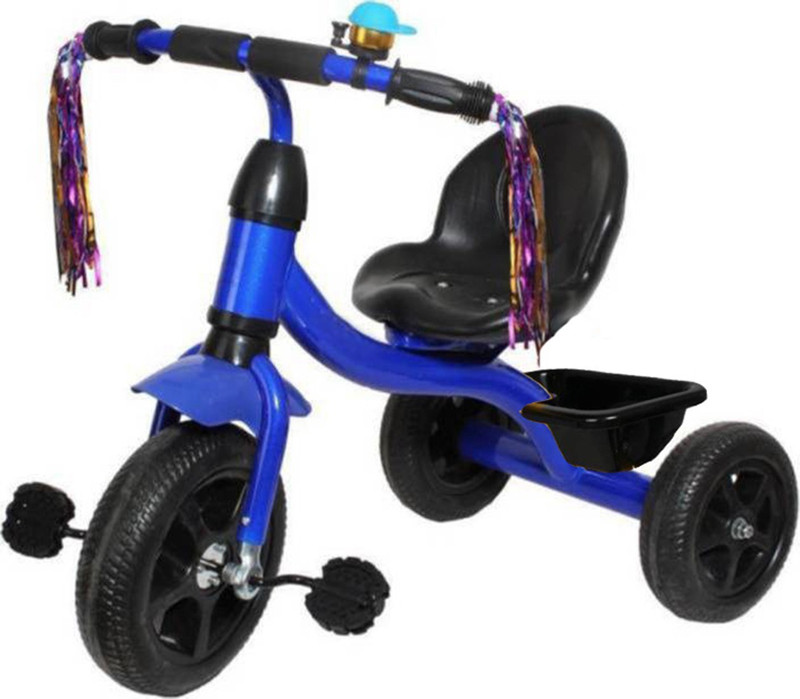 kayoksh BABY HUNNY BUNNY TRICYCLE BLUE BLACK WITH BASKET {LBS} KY-BLUE/BLACK/BASKET-LBS-044 Tricycle(Blue, Black)