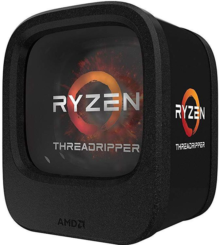 AMD 3.8 AM4 ThreadRipper 1900X Processor(Black)