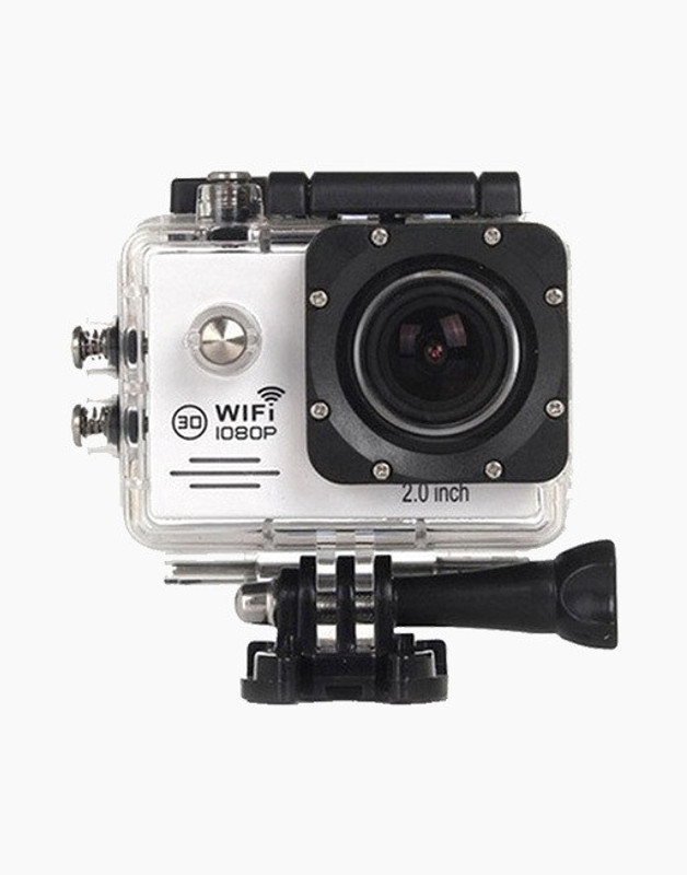 OWO SJ7000 Silver WiFi 1080P HD Waterproof 2 inch Screen Sports and adventure Camera Sports and Action Camera Sports and Action Camera(Silver, 12 MP)