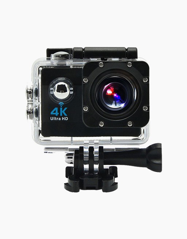 OWO G53R 4K Black Ultra HD Waterproof Wifi Sports and Adventure Camera Sports and Action Camera(Black, 12 MP)