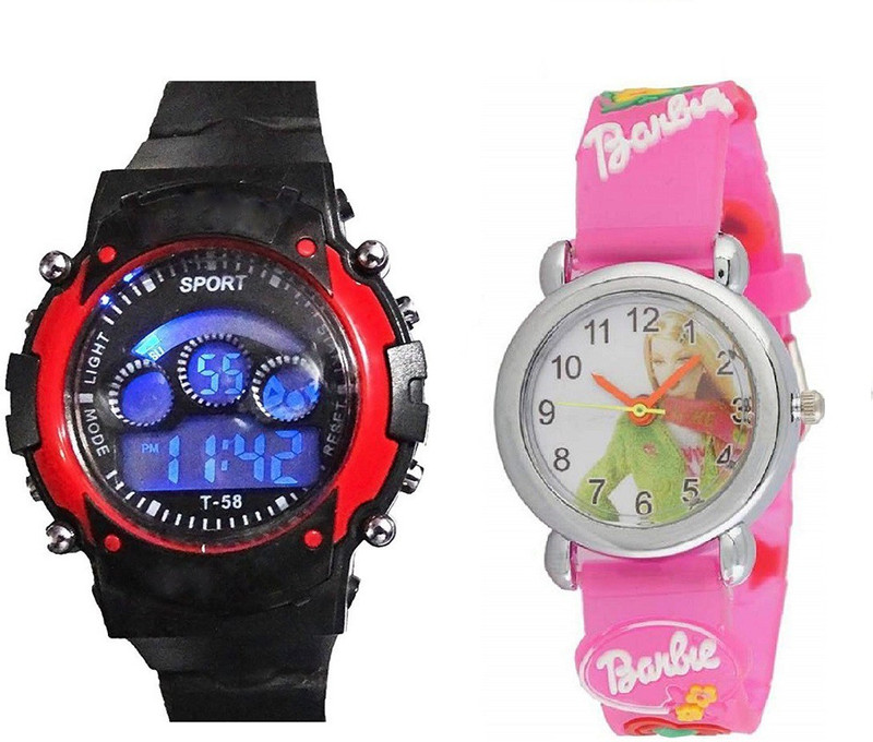 meswarn combo LEU2 Digital Watch  - For Boys & Girls