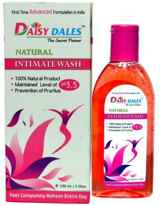 daisy dales Natural Intimate Wash for Women 100ml Intimate Wash(100 ml, Pack of 1)