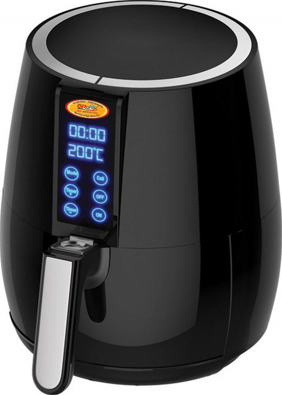Orange Prolife Digi 1230-Watt Air Fryer (Black) Air Fryer(4 L)