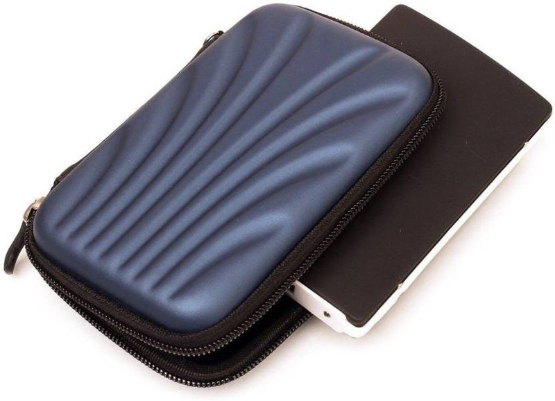 Teratech Pouch for Seagate Backup Plus Slim 2 TB External Hard Disk Drive (Shock Proof)(Blue)