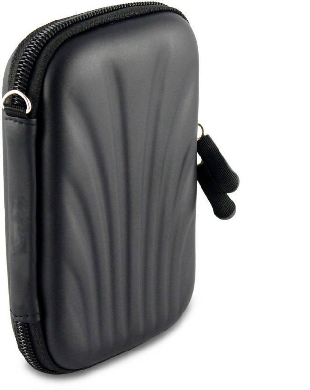 GADGET DEALS Pouch for Seagate Backup Plus Slim 1 TB 2 TB External Hard Disk Drive ( Casing Case Cover Enclosure)(Black, Artificial Leather, Pack of: 1)