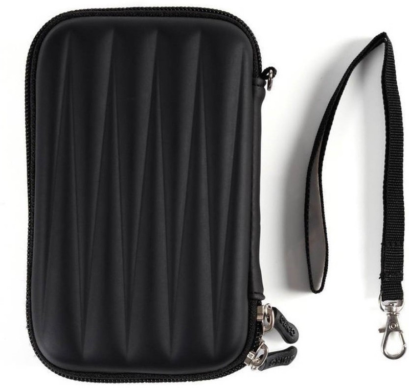 Etake Black Portable Shock Proof and Dual Protection 2.5 inch Shock Resistant External Hard Drive Case 2.5 Inch(For WD My Passport Ultra 1 TB External Hard Disk Drive, Black)