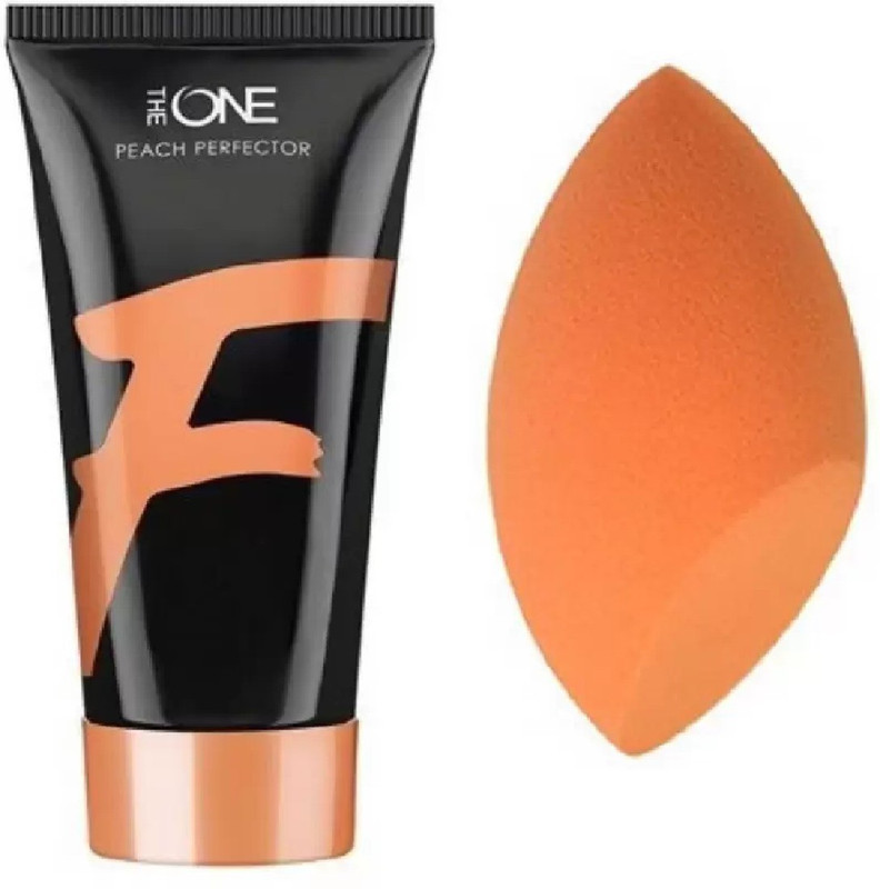 hich MultiColour Puff Sponge and Oriflame Very Me Improved The One Peach Perfector Foundation Light(2 Items in the set)