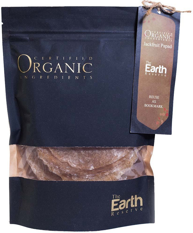 the earth reserve Organic Jackfruit Papad 60 g