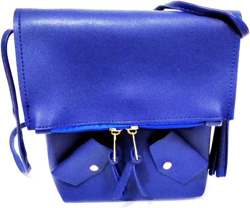 just take Blue Sling Bag