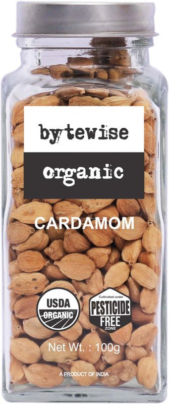 bytewise organic dried cardamom(100 g)