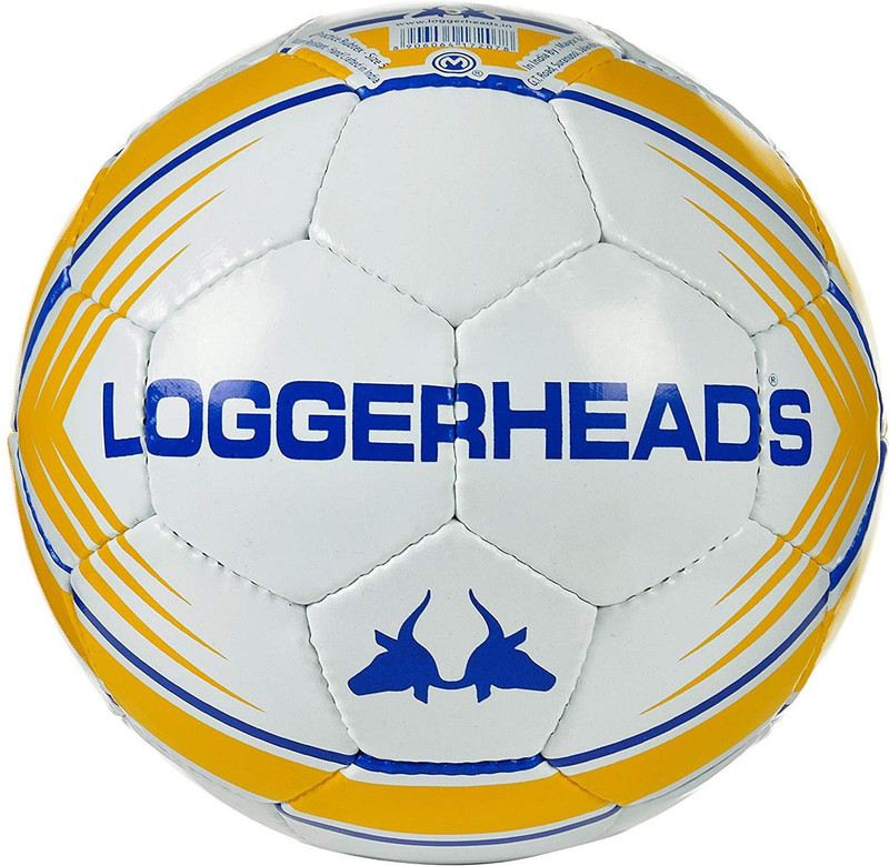 loggerheads Mentor Football - Size: 5(Pack of 1, White)