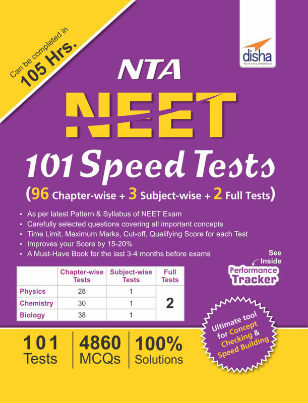 Nta Neet 101 Speed Tests(English, Electronic book text, Disha Experts)