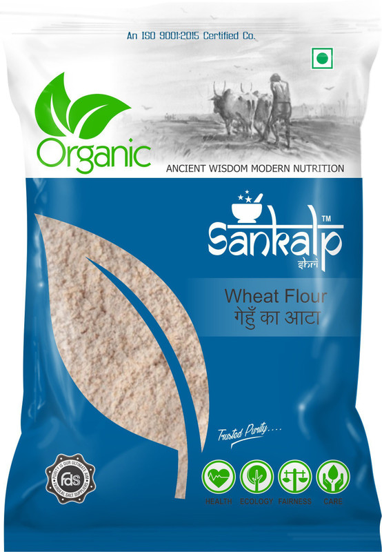 sankalpshri Organic Wheat Flour Atta 500gm(500 g)