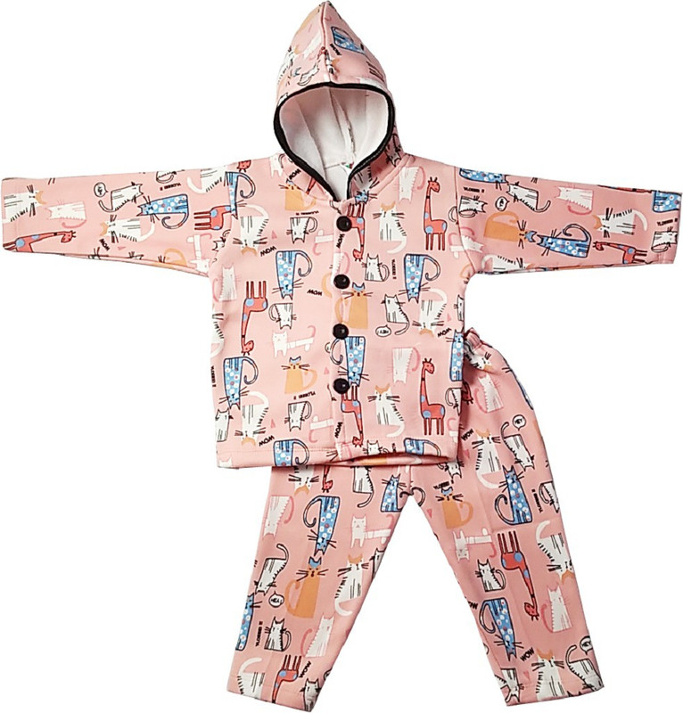 harshvardhanmart Boys Party(Festive) Sweatshirt Pyjama(Multicolor)