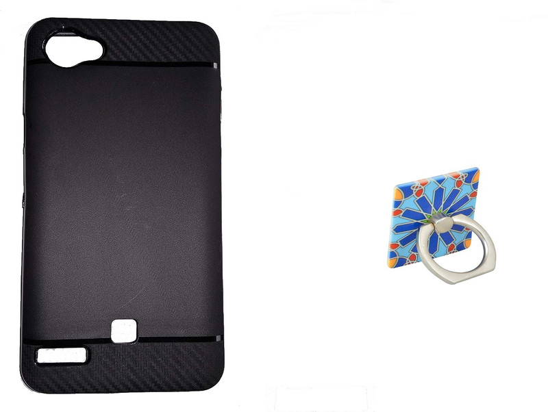 nanda trader Case Accessory Combo for lg q6+(Black)