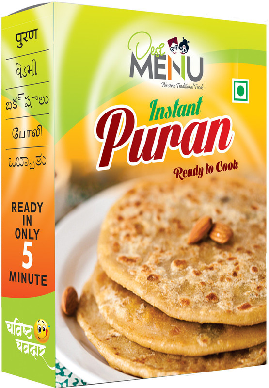 DesiMenu Instant Puran Poli 400 g DesiMenu Instant Puran Poli 400 g
