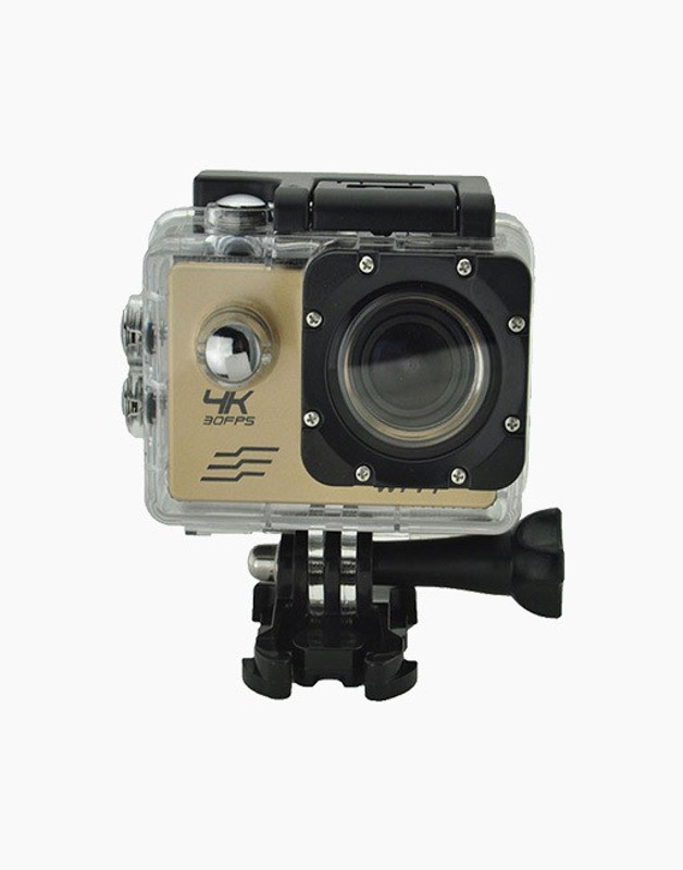 OWO SJ8000 Gold New WiFi 4K Waterproof 2 inch Screen 170 Degree Wide Angle With Wifi 16 Megapixels Sports and Action Camera(Gold, 16 MP)