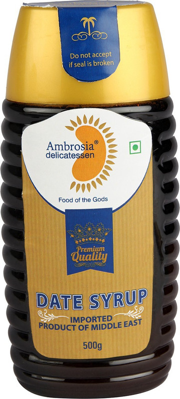 AMBROSIA DELICATESSEN BOT-01 DATE SYRUP(500 g, Pack of 1)