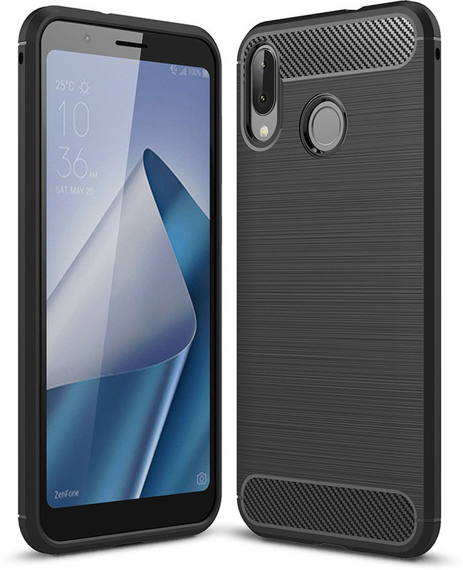 bai and kaka Back Cover for Zenfone Max M1 ZB555KL(Black, Rugged Armor)