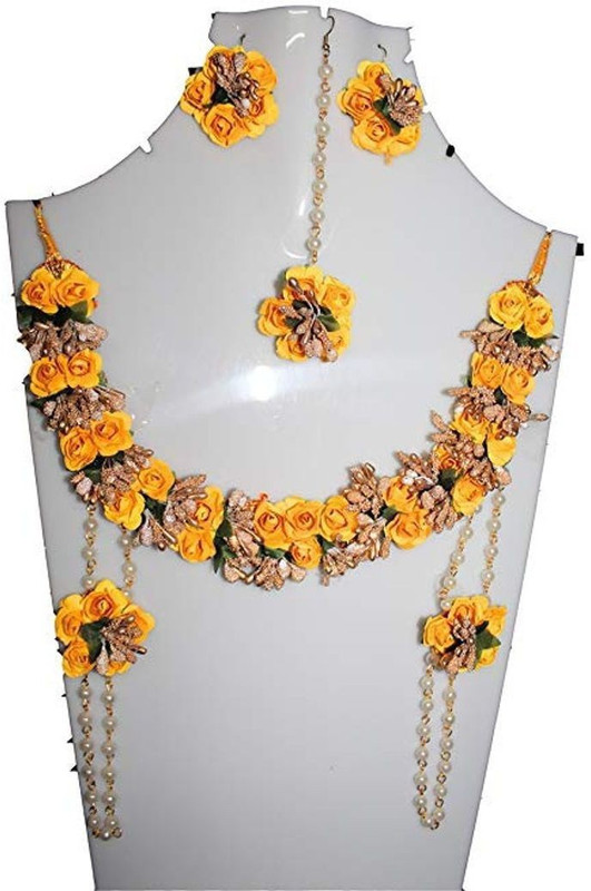 sanjis Plastic Jewel Set(Multicolor)